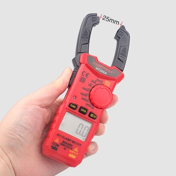 

Mini Digital Clamp Meter HT200A Current Ampere Voltage NCV Ohm Tester Electrician Ammeter Multimeter Tool