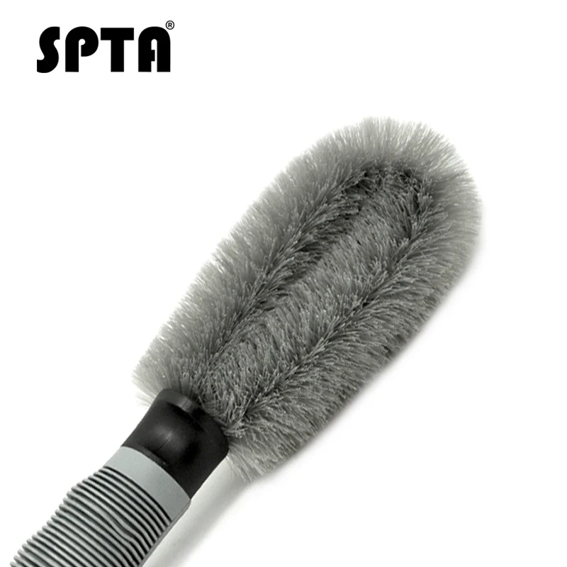 Щетка для мытья автомобильных колес SPTA щетка чистки с пластиковой ручкой