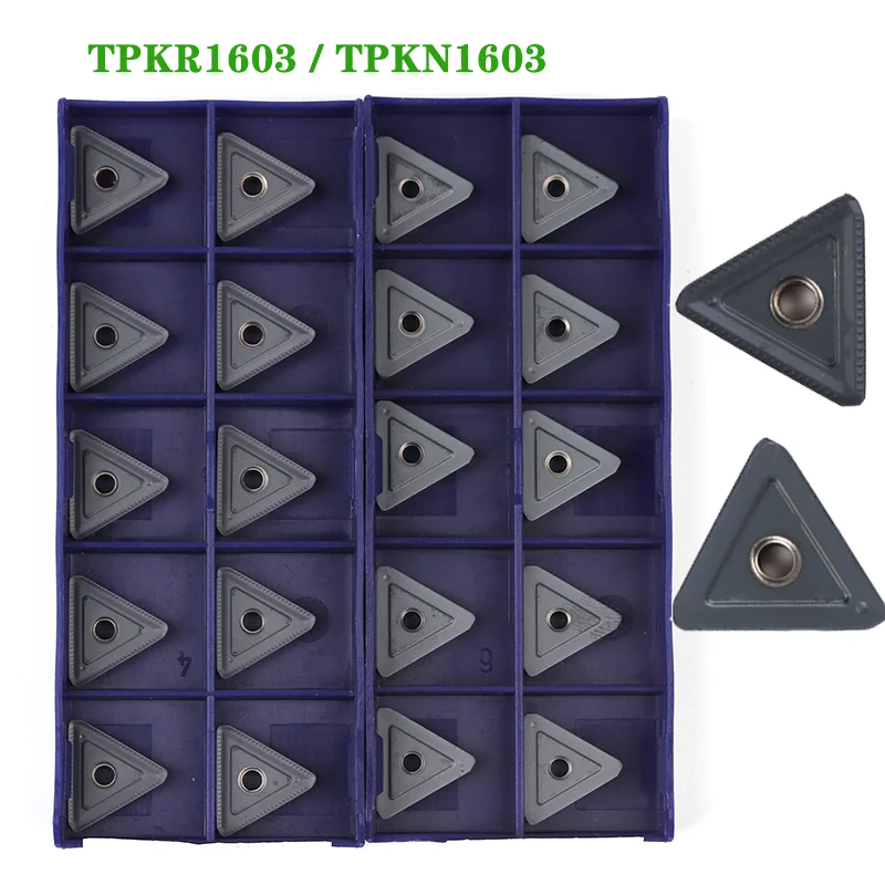 TPKR1603 TPKN1603 PDTR LT30 твердосплавные фрезерные Вставки CNC токарный металлорежущий инструмент оригинальный TPKR TPKN 1603 лезвие станок