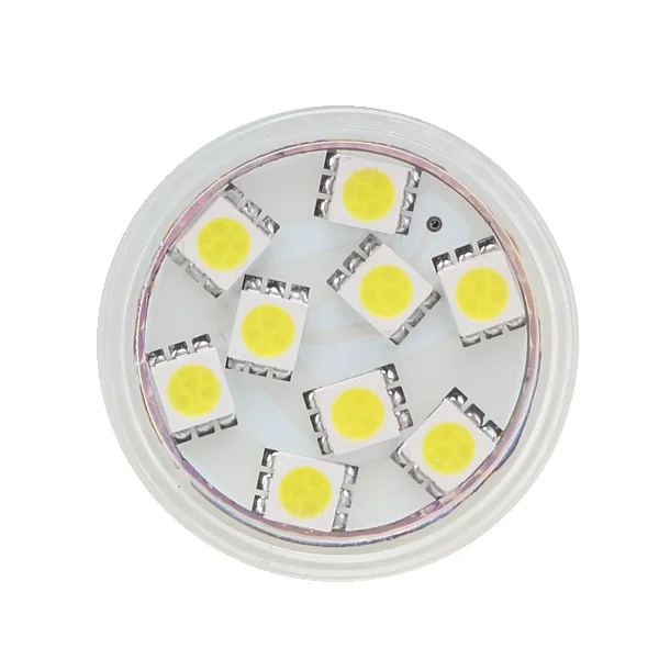 9 светодиодный 5050 5060 SMD MR11 светодиодный лампы 2W 12V 24V белый/теплый белый 10 шт./лот