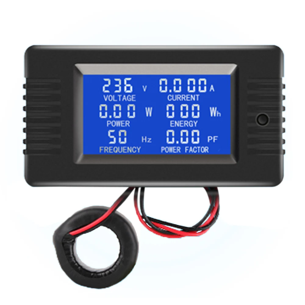 

AC Digital Display Power Monitor Meter Voltmeter Ammeter Frequency Meter