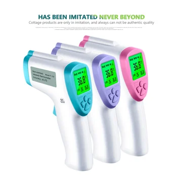 

Digital Multi-Function Thermometer Non-contact Red Infrared Forehead Fevor Body Instant Thermometer LCD light Thermometer a