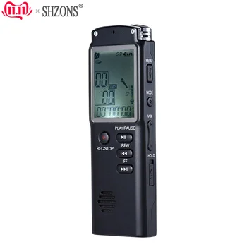 

Rechargeable Digital Voice Recorder REC Recording Pen with Omnidirectional Capacitor Microphone Backlight LCD Screen VAR VOR
