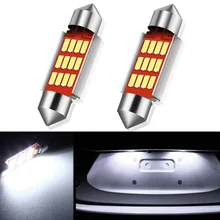 Oxilam 2 шт. Canbus Нет ошибки 36 мм C5W светодиодный светильник s номерной знак светильник для Mercedes Benz W210 W211 W203 W208 W209 W169 AMG CLK
