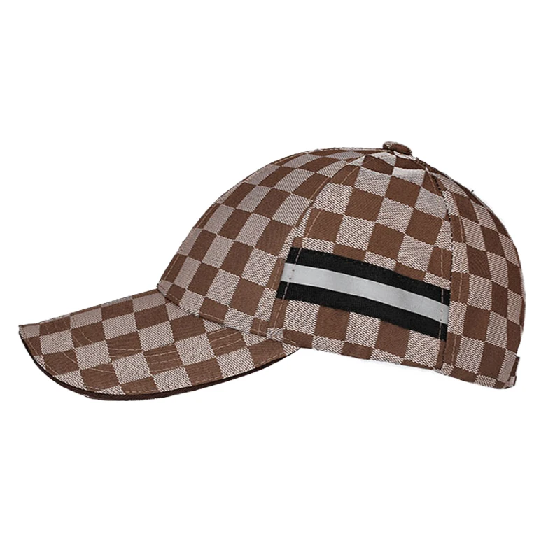 WUKE, бейсбольная кепка в клетку, мужская, Gorras Para hombre, бейсболка из искусственной кожи, Весенняя уличная Кепка, шапки для регулируемых женщин, кепка s
