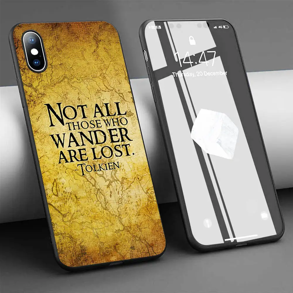 Coque не все те кто блуждают теряются чехлы для мобильного телефона из | Бамперы -4000844017589