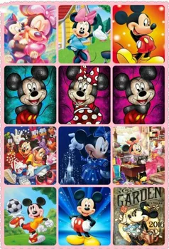

5D full Square Diamond Embroidery Mickey Diy Diamond Painting Cross Stitch cartoon Home Decorative Crafts Painting