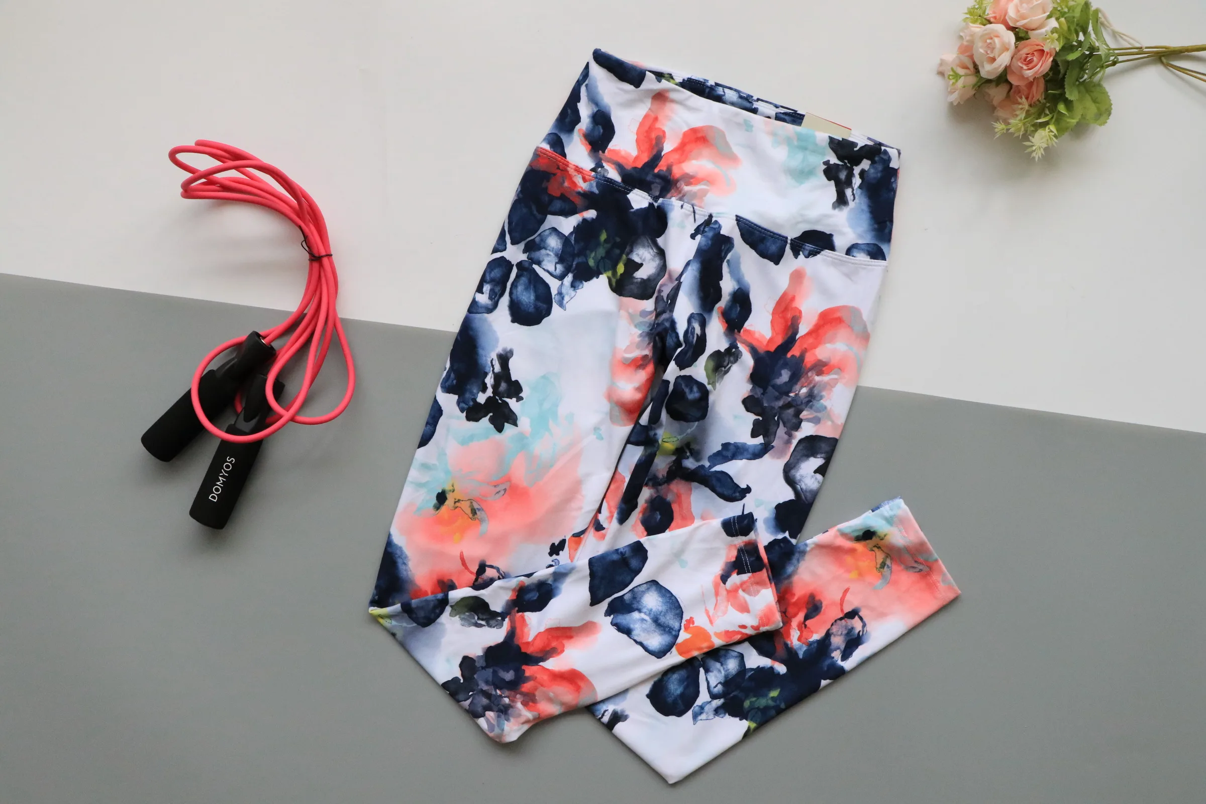 Цветные чернила для женщин Йога легинсы длиной до лодыжки хорошего