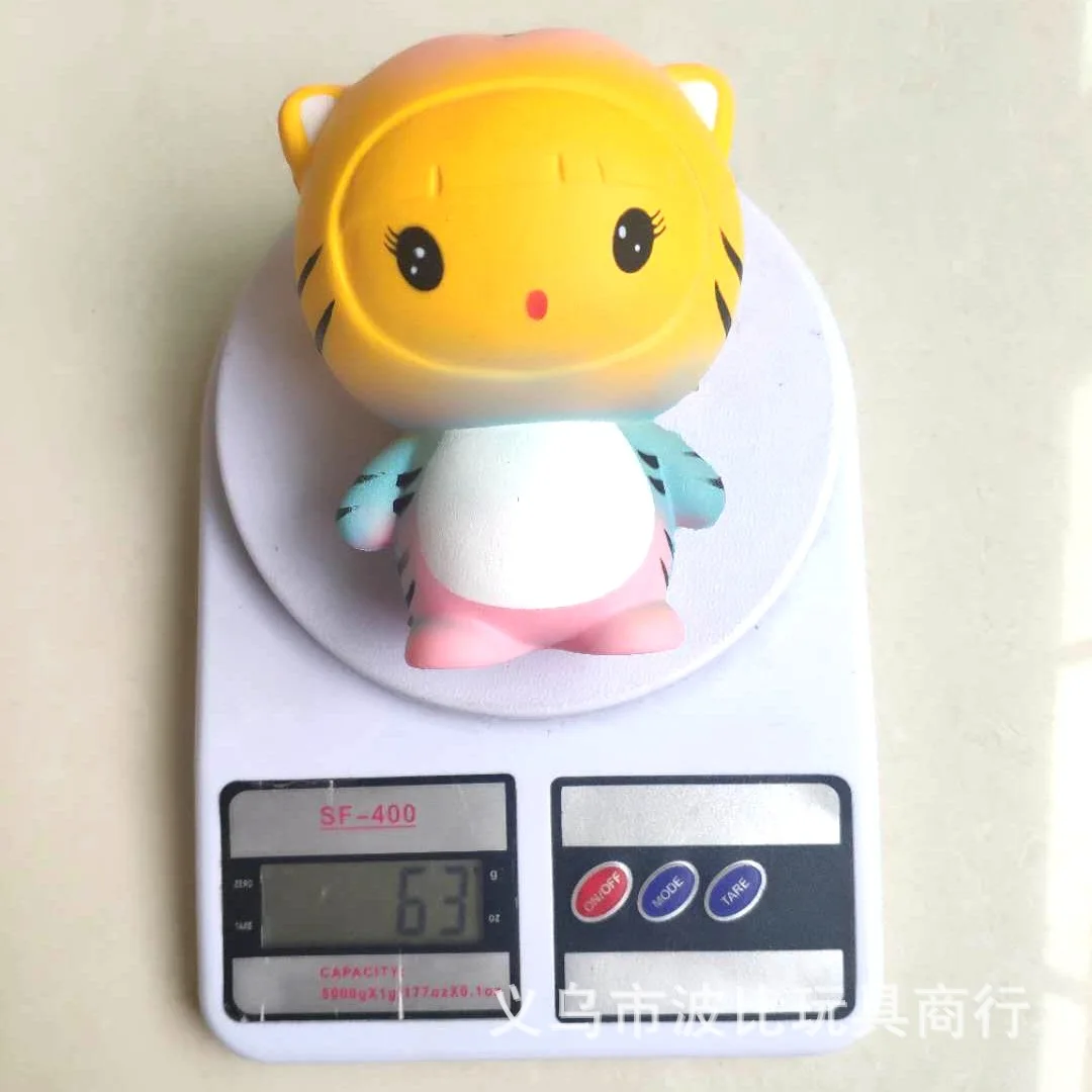 Новые продукты Pu пены памяти маленький тигр игрушки пены памяти Pu Тигр пены памяти мультфильм кукла-тигр