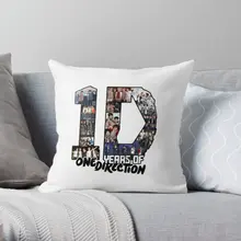 

2022 one direction print Pillow Cover Anime Decorative Pillows Pillowcase Case Mocha Cushion Cover cartoon Home Textile Pillow