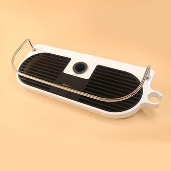 

Practical bathroom pole shower storage rack bathroom shelf shower rack shampoo tray single layer shower head rack