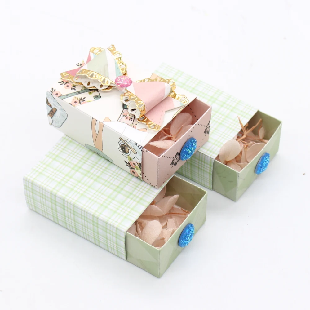 

YPP CRAFT Cute Match Boxes Metal Cutting Dies Stencils for DIY Scrapbooking Decorative Embossing DIY Paper Card