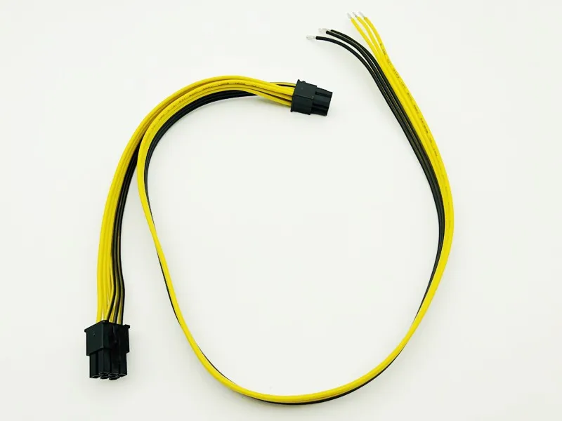 En-Labs PCIe 6pin to 8pin(6+2) Male to Male PCI-E Power Cable for GPU Power Supply Breakout Board Adapter for Ethereum Mining En-Labs PCIe 6pin to 8pin(6+2) Male to Male PCI-E Power Cable for GPU Power Supply Breakout Board Adapter for Ethereum Mining