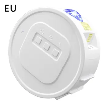 

Star Sky Projector Night Light Projection 6 Colors Ocean Waving Lights 360 Degree Rotation Night Lighting Lamp for Kids Room