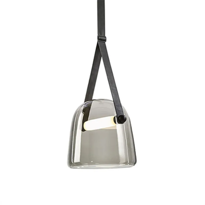 

LukLoy Glass Ceiling Pendant Mini Pendant Light Modern Concise Pendant Lamp for Dining Table Kitchen Island Bedroom Lobby Pantry