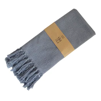 

2pcs/set Nordic Style Hand Woven Tassel Cloth Napkin Kitchen Towel Western Napkin Baking Background Cloth Tea Towel