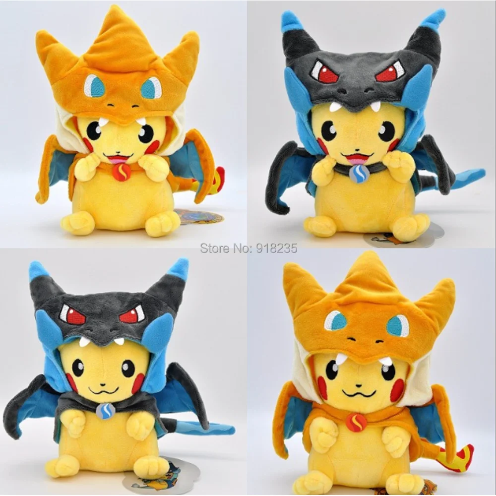 Игрушка плюшевая для косплея Pika X 20 25 см|doll plush toy|charizard toymagikarp toy |