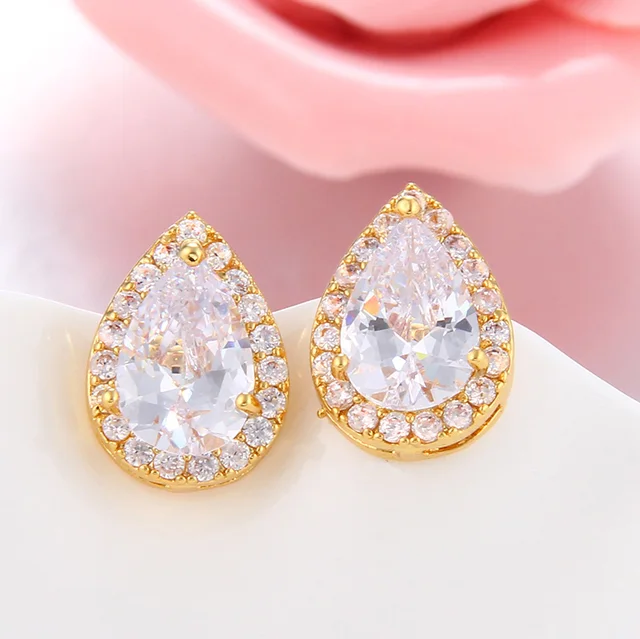 Yellow Gold Earrings