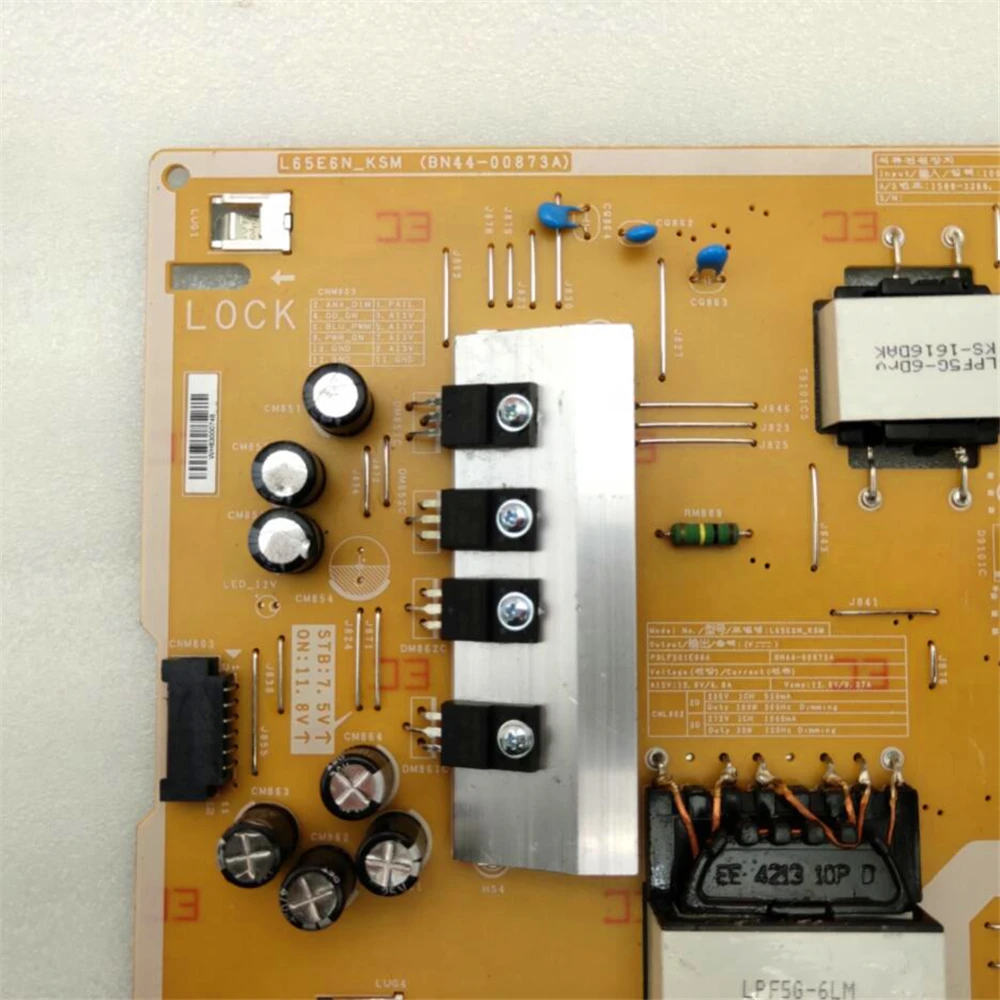 Новая плата питания для samsung L65E6N_KSM BN44-00873A HG55AE890UJ UA65MU6700J UE65KU6400u UE65KU6500S XXN UE65KU6608U
