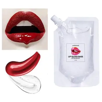

DIY Clear Lip Gloss Base Oil Lip Gloss Base Handmade Lipstick Moisturizing Liquid Makeup Material Base DIY Gel Lipstick