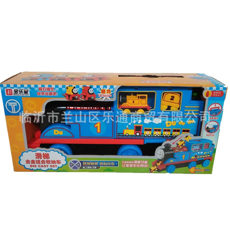 

Rolf Star 6868 Large Size Inertia Little Engine Children Baby Car Music Toy Car Train Model Boy