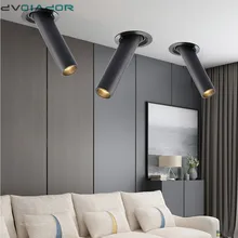 Точечный светодиодный Потолочные алюминиевые без ржавчины Крытый Встраиваемый прожектор украшение дома для гостиная спальня магазин освещения