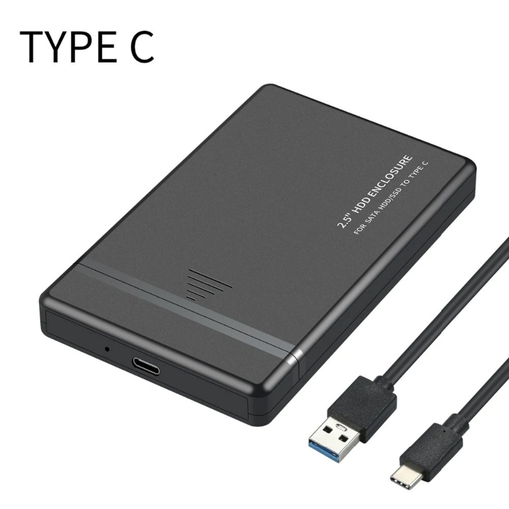 2.5 Inch Hard Drive Enclosure SATA HDD//SSD Caddy Case To USB 3.0 ForXP//Win7//Win8