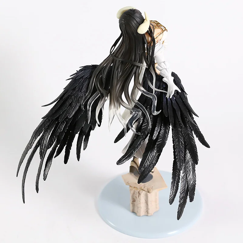 Ainz ткань oawl чисто-белый дьявол Albedo 1/8 Масштаб ПВХ фигурка Коллекционная модель игрушки