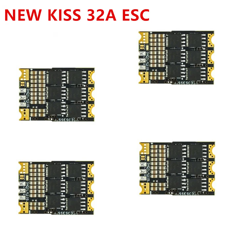 4PCS Flyduino KISS 32A Race Edition ESC (2~5S)