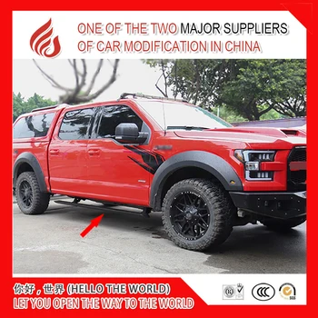

High quality aluminium alloy Automatic scaling Electric pedal side step running board for F150 2015 2016 2017 2018 2019