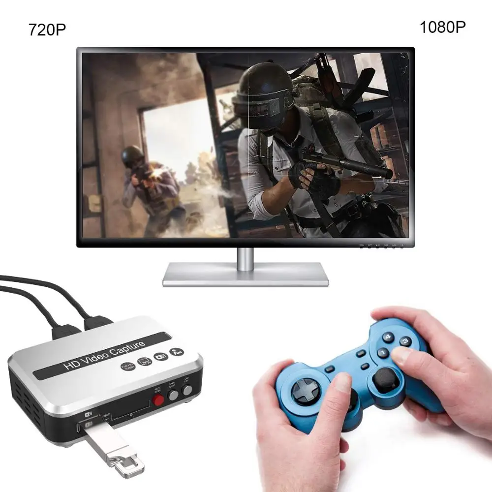 DIGITNOW! устройство захвата видео/HD HDMI видео конвертер/рекордер для PS4 Xbox One/Xbox 360 LiveTV