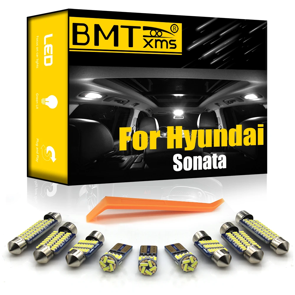 BMTxms Canbus для Hyundai Sonata 1989-2020 светодиодный светильник салона автомобиля набор ламп
