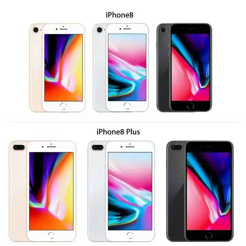 Original Unlocked Apple iPhone 8/8 Plus RAM 64/256GB IOS Fingerprint Used iPhone LTE 4G 12.0MP Hexa Core Cellphone Original Unlocked Apple iPhone 8/8 Plus RAM 64/256GB IOS Fingerprint Used iPhone LTE 4G 12.0MP Hexa Core Cellphone