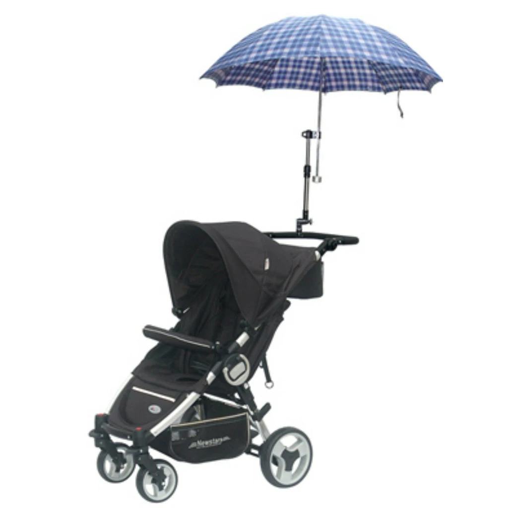 Bike Umbrella Holder Baby Pram Wheelchair Support Stand Folding Parasol Sunshade Mount Extend Bracket