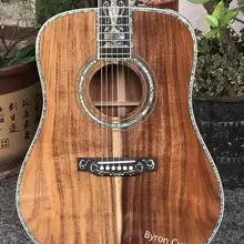 С фабрики Заказная Акустическая гитара дерево жизни inays 41 дюймов koa wood Классическая акустическая гитара