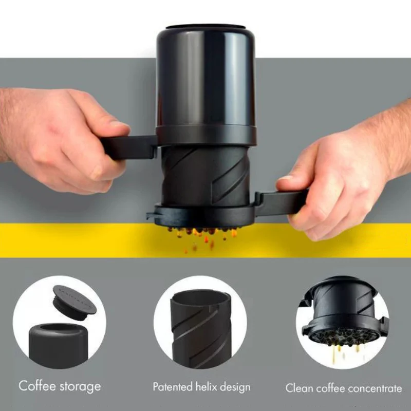Filter Rotary Grinder Coffee Household Kitchen Coffee Press Coffee Powder Filter Tampers Coffee Press For Cafe Kitchen Home