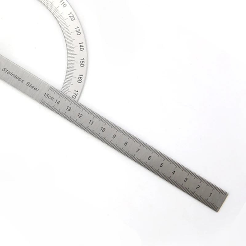 Multi Angle Ruler Stainless Steel Protractor Measuring Instruments Metal Angle Finder Carpenter Tools Meter Goniometer