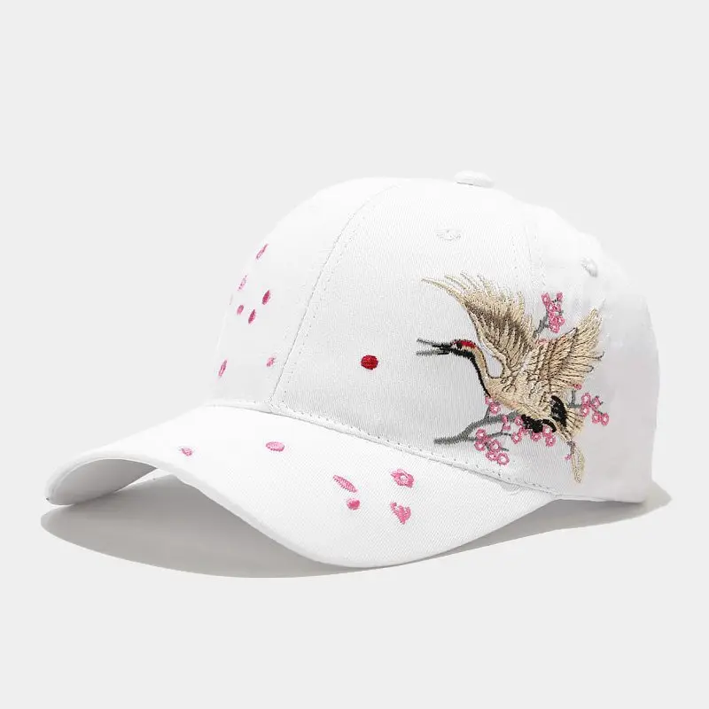LDSLYJR Птица Животное вышивка хлопок Кепка Бейсболка Регулируемая Snapback шапки для