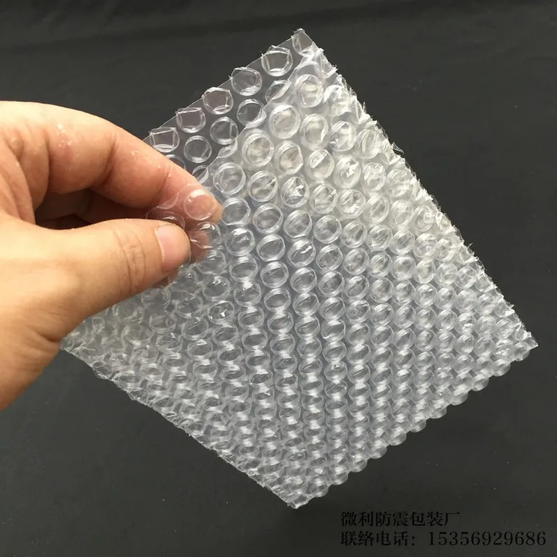 100 Cojines De Aire Inflables Para Embalaje - Bolsas Protectoras Transparentes De 20x10 Cm Para Envíos Frágiles