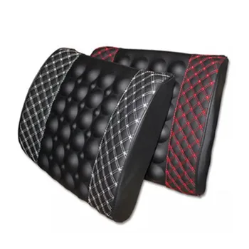 

Car Auto Electric Massage Lumbar Cushion Seat Supports Waist Back Durable Massager S55