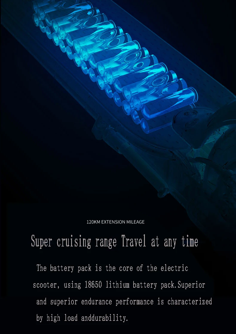 10 Inch Electric Scooter Seat Two Wheels Electric Scooters Full Waterproof 48V 500W Portable Foldable Electric Scooter Adult (1)