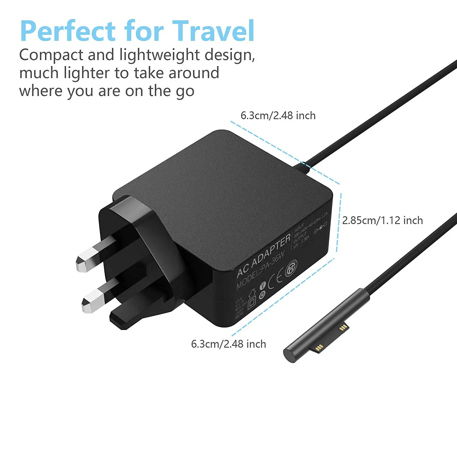 45 Вт USB-C адаптер питания Замена PD Зарядное устройство USB Typec C зарядное устройство Совместимость с MacBook Pro 12 В 2.58A адаптер питания
