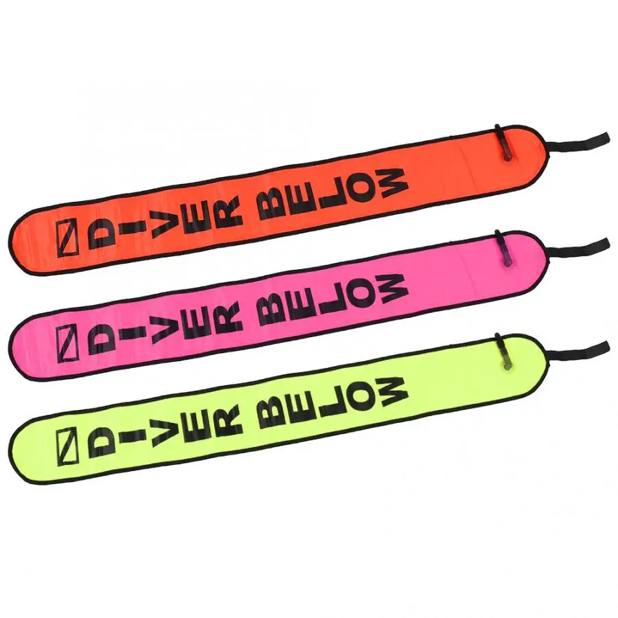 4FT поверхностный маркерный буй высокая видимость надувной Дайвинг SMB маркер