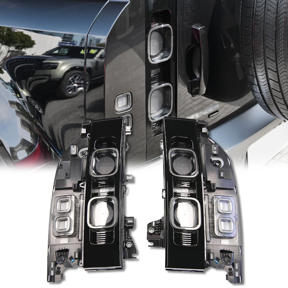 

1 Pair LED Rear Tail Light For Land Rover Defender 2020 2021 2022 Parking Fog Brake Stop Signal Lamp Car Parts