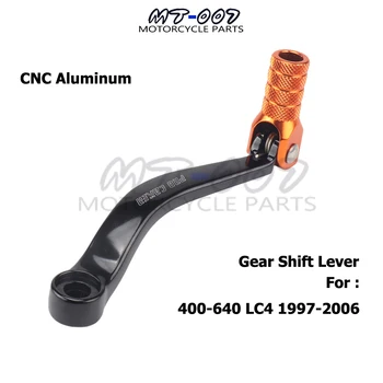 

CNC Aluminum Billet Gear Shifter Shift Lever For KTM 400-640 LC4 1997 1998 1999 2000 2001 2002 - 2006 Motocross Enduro Dirt bike