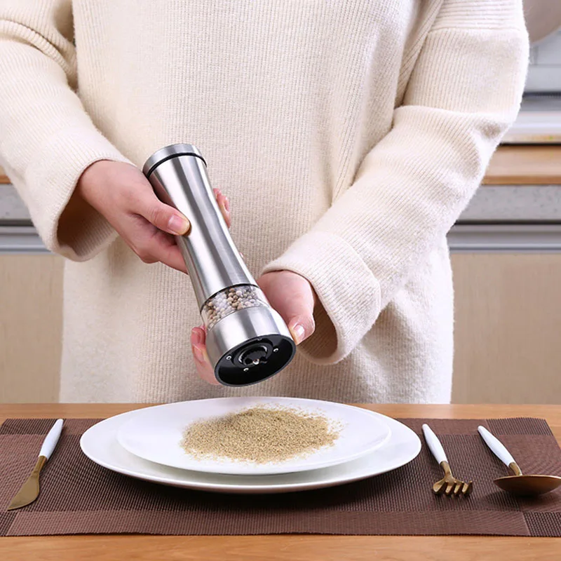 1 шт. мельница для перца ручная солевая и перцовая шейкер приправа горшок для специй соль сахарная мельница кухонные инструменты