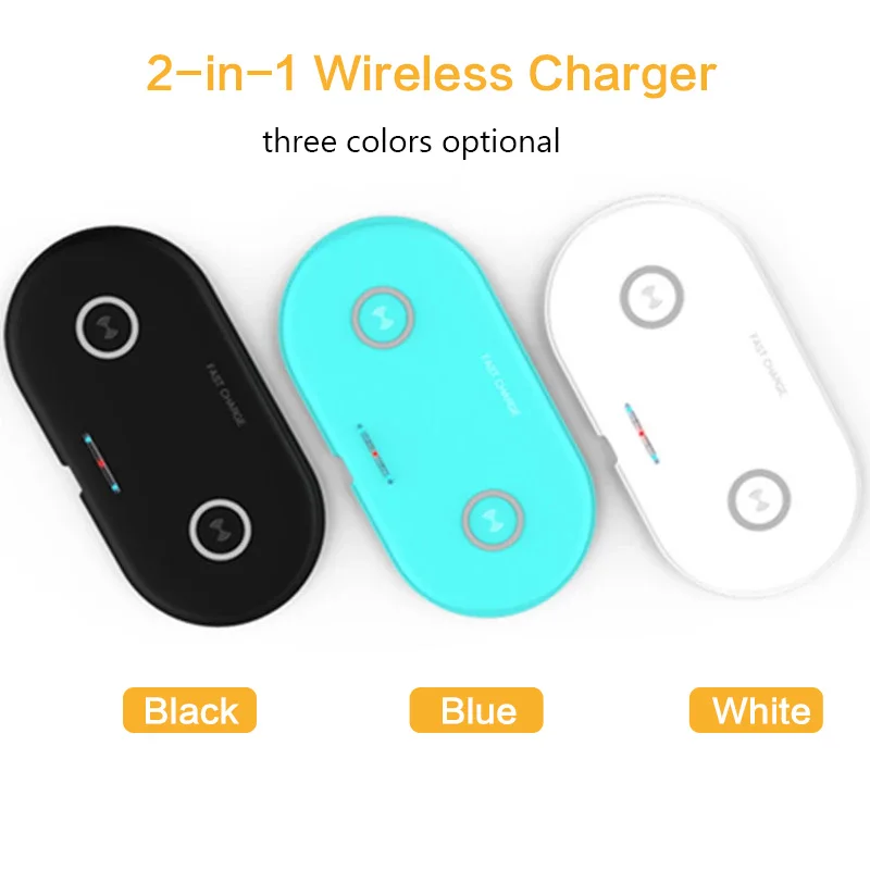 HT-02 5 Вт/10 Вт QC3.0 Быстрое беспроводное зарядное устройство коврик для Iphone 11 samsung Xiaomi Mi 9 huawei Беспроводное зарядное устройство