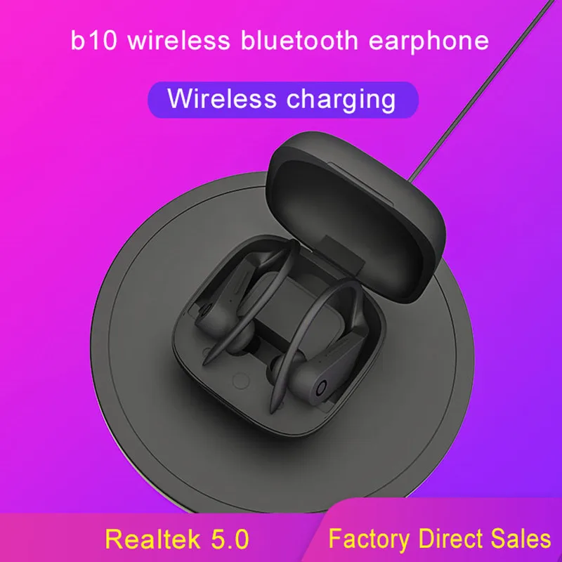 TWS B10 Bluetooth-наушники Стереонаушники Наушники-вкладыши Гарнитура Спортивные
