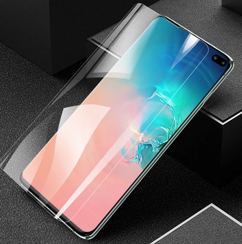 9D Передняя и задняя Гидрогелевая пленка для samsung Galaxy S8 S9 S10 Plus Защита экрана для samsung S7 Edge s10e note 9 8(не стекло