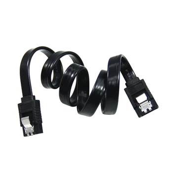 

LCA24 SATA 2,0 de 45cm SATA 2,0 II SATA2 6 GB/s Cable de datos recto rojo SAS Cable de doble canal de disco BAILE